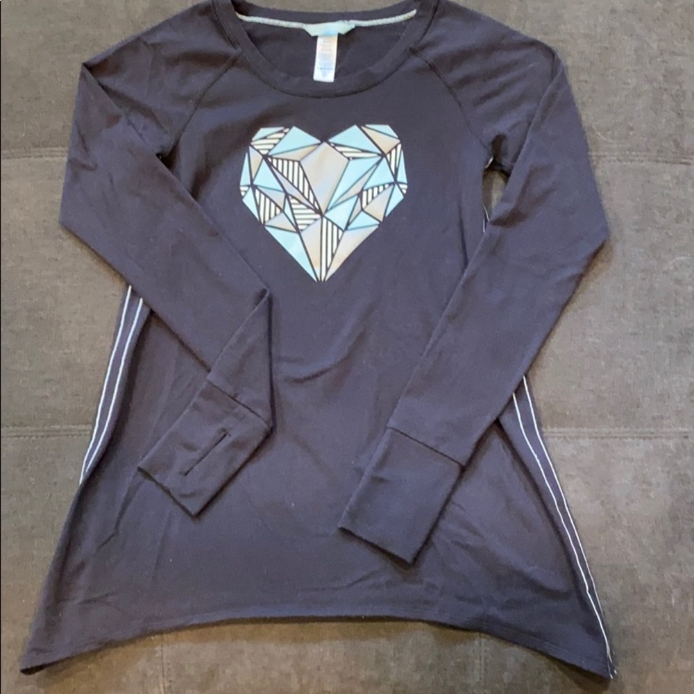 Ivivva stretchy long sleeve tee size 12